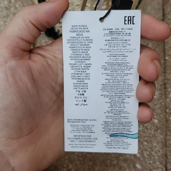 Mango bicolor raffia bag limited edition 2019 - Picture 10 of 10